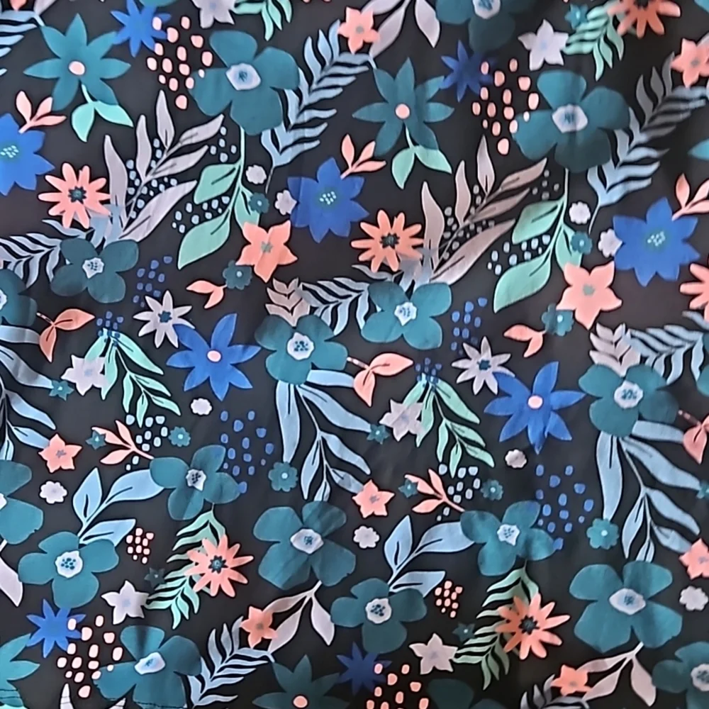 NEW! JUSTICE Floral Print Dress Big Girls 12.
